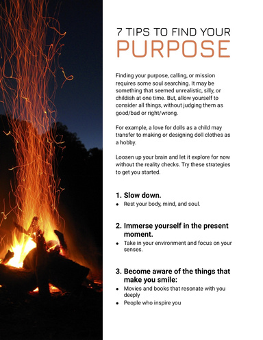 7 Tips To Find Your Purpose