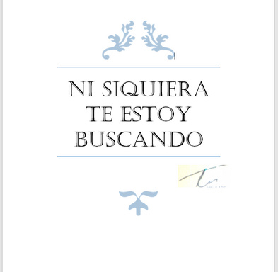 Ni siquiera te estaba buscando