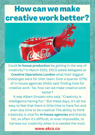 How can we make creative work better?