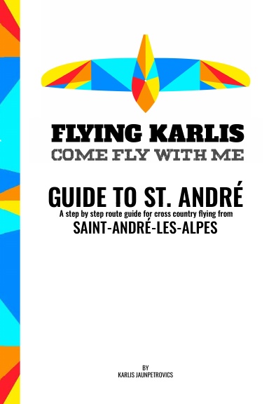 Guide to St. André - A step-by-step route guide for cross-country from Saint-André-Les-Alpes, France.