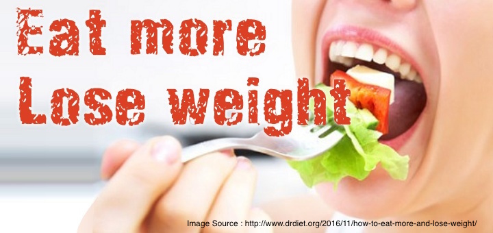 Eat More Food To Lose Weight
