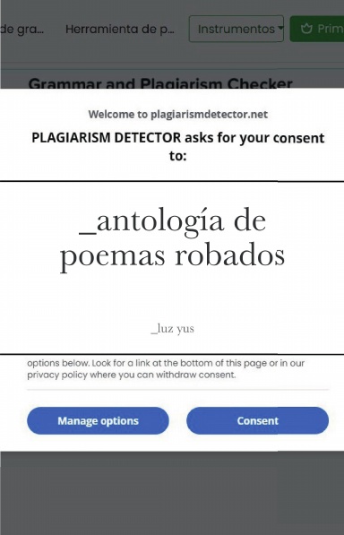 Antología de poemas robados