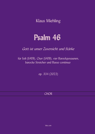 Psalm 46 (Chorpartitur)