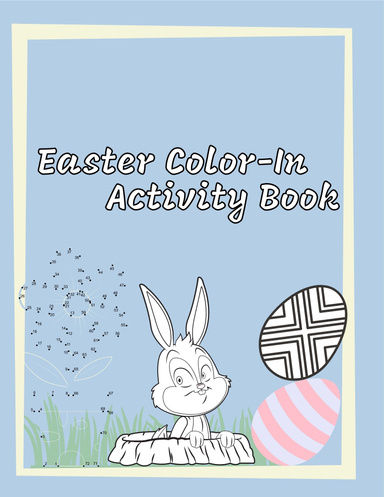 Easter Color-In Activity Book