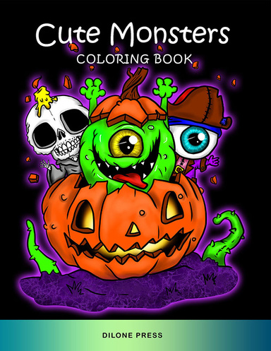 Cute Monsters Coloring Book