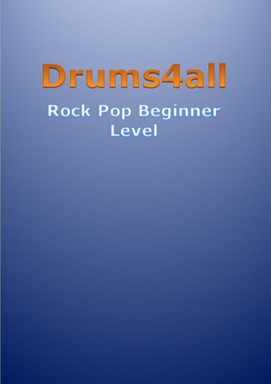 Drums4all, Rock Pop Beginner level