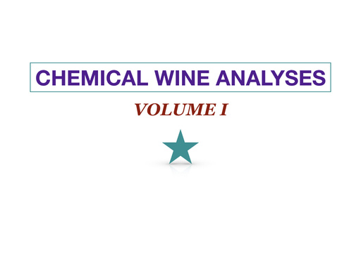 CHEMICAL WINE - VOLUME I