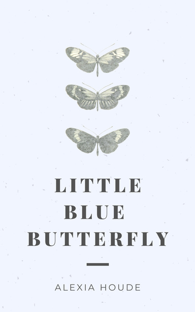 little blue butterfly
