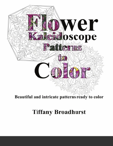 Flower Kaleidoscope Patterns to Color