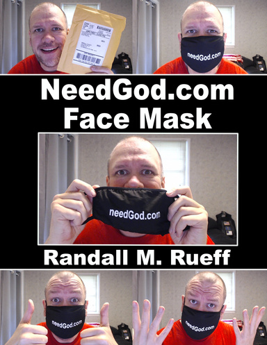 NeedGod.com Face Mask