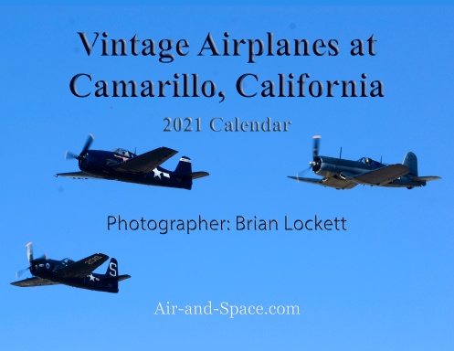 Vintage Airplanes at Camarillo, California, 2021 Calendar