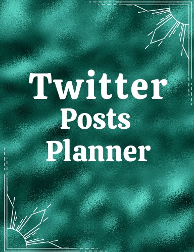 Twitter posts planner